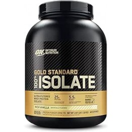 100% ISOLATE GOLD STANDARD 1,32KG - OPTIMUM NUTRITION - Whey Protein Isolado - Proteínas - 00406 - Tanquinho Suplementos