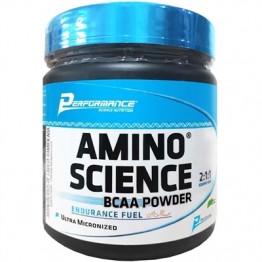 AMINO SCIENCE BCAA POWDER 2:1:1 300G - PERFORMANCE - BCAA - Aminoácidos - 00330 - Tanquinho Suplementos
