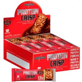 PROTEIN CRISP BAR CAIXA 12UNID - INTEGRALMEDICA - Barras Protéicas - Massa Muscular - 00059 - Tanquinho Suplementos