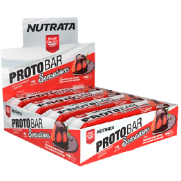 PROTOBAR 70G CAIXA 8UNID - NUTRATA - Barras Protéicas - Massa Muscular - 00393 - Tanquinho Suplementos