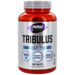 TRIBULUS 1000MG 180CAPS - NOW - Crescimento - Massa Muscular - 00509 - Tanquinho Suplementos