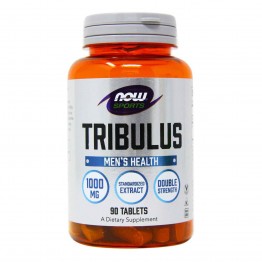 TRIBULUS 1000MG 90CAPS - NOW - Crescimento - Massa Muscular - 00452 - Tanquinho Suplementos