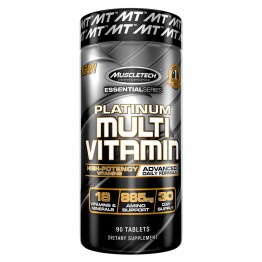 PLATINUM MULTI VITAMIN 90CAPS - MUSCLETECH - Vitaminas - Vitaminas e Minerais - 00419 - Tanquinho Suplementos