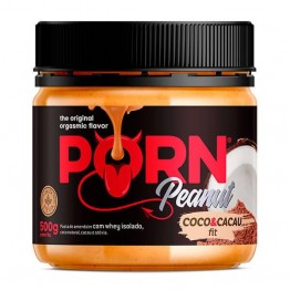 PORNPEANUT LINHA FIT COCO E CACAU 500G - PORNFIT - Pastas e Cremes - Diversos - 00301 - Tanquinho Suplementos