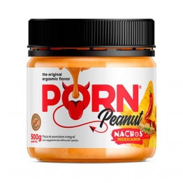 PORNPEANUT LINHA GOURMET NACHOS MEXICANOS 500G - PORNFIT - Pastas e Cremes - Diversos - 00303 - Tanquinho Suplementos