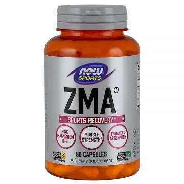 ZMA 90CAPS - NOW - Crescimento - Massa Muscular - 00455 - Tanquinho Suplementos